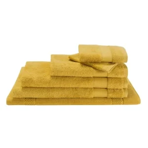 magasin paris Anne De Solene Gant De Toilette Coton 16×22 Cm Miel 10