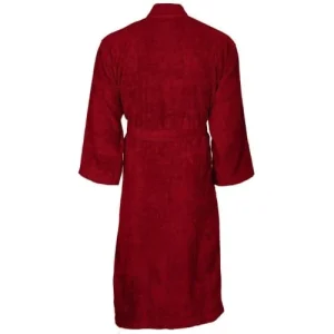 Livraison rapide Sensei Maison Peignoir Col Kimono Rubis M 12