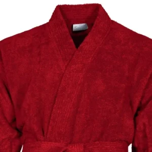 Livraison rapide Sensei Maison Peignoir Col Kimono Rubis M 14